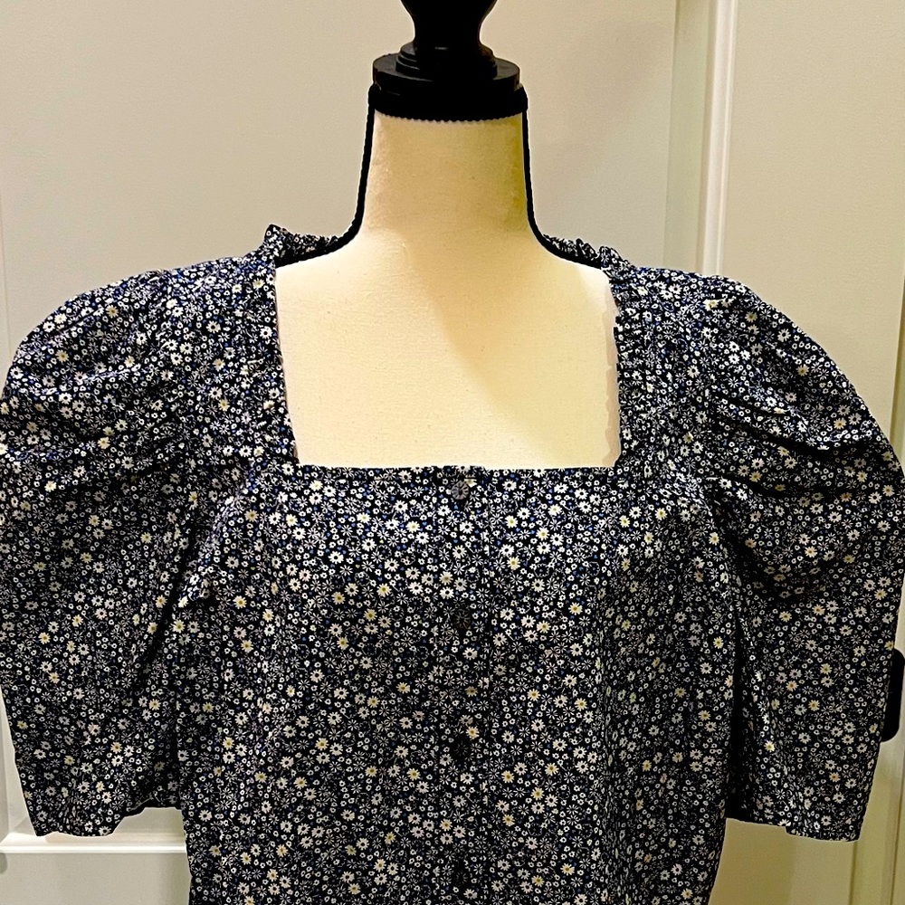 Floral Cotton Blouse